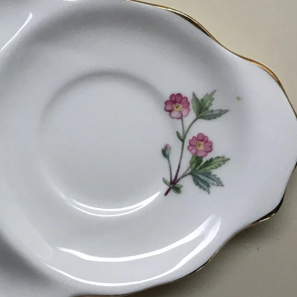 Royal Kent Fine Bone China Snack Plate – Staffordshire, England - Picture 7 of 7